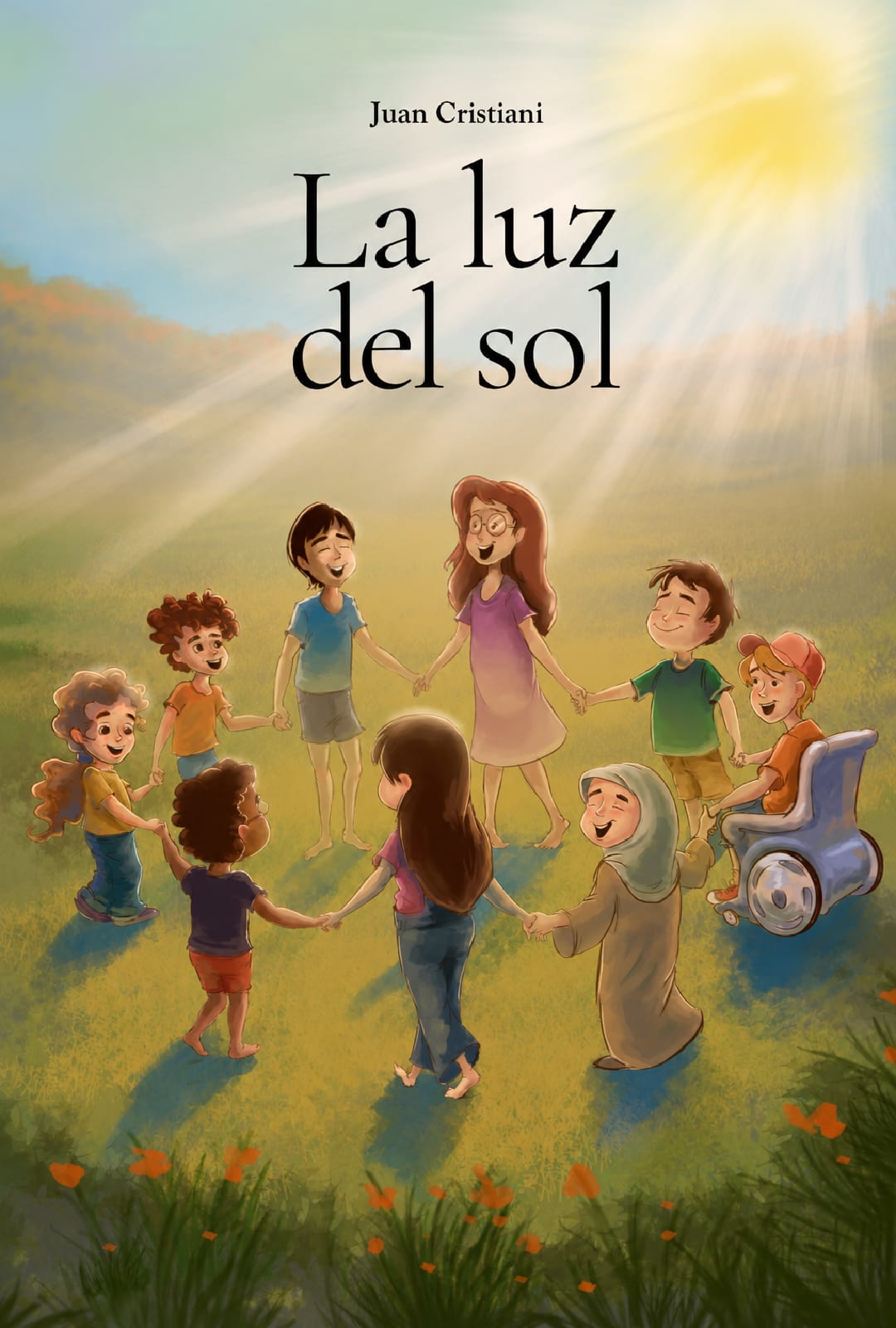 Imagen del arte de tapa del cuadernillo de La luz del Sol